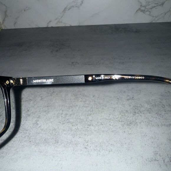 MONTBLANC MB610 Eyeglasses 53-20-145 Havana w/Demo Clear Lens 056 MB 610 main image 16